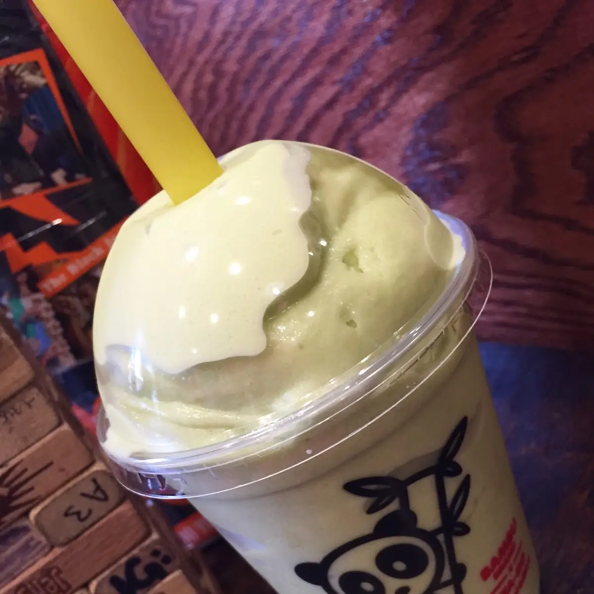 Avocado Smoothie with Boba