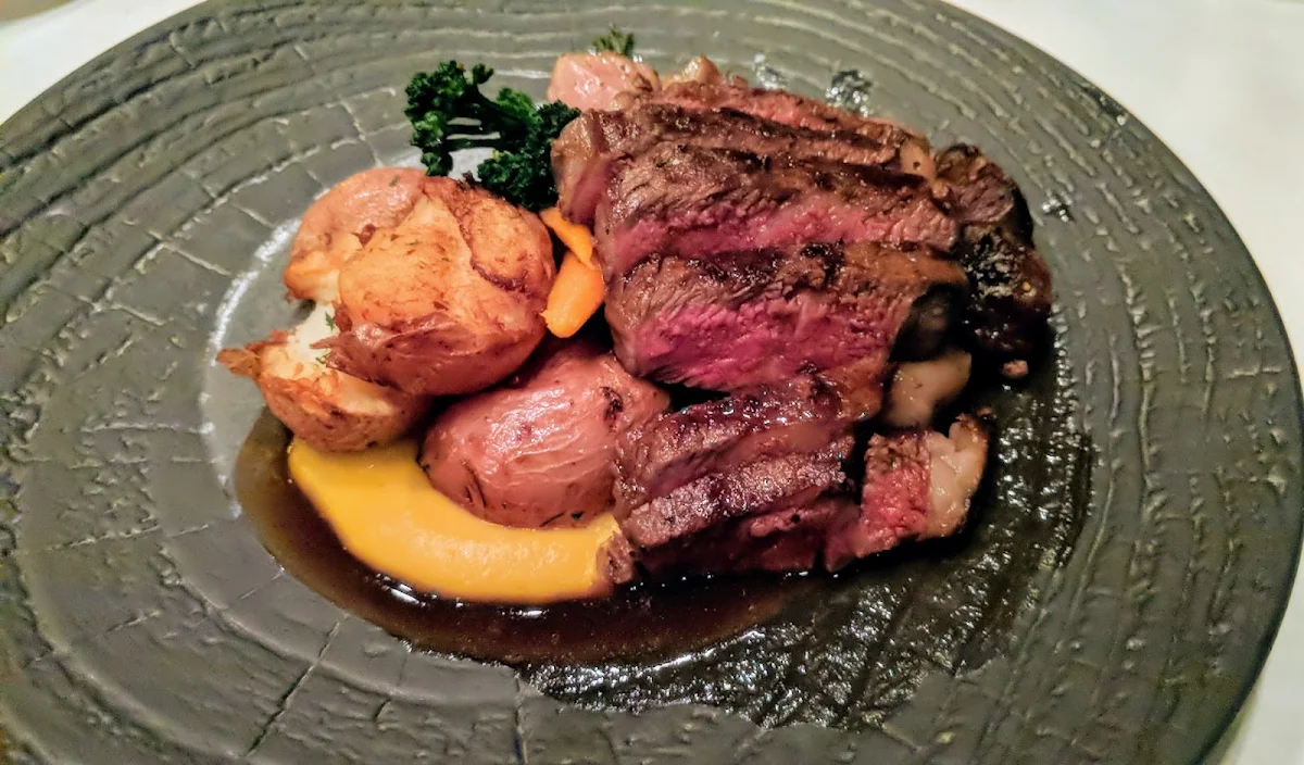 Aged Ribeye Steak, THE WILDFLOWER