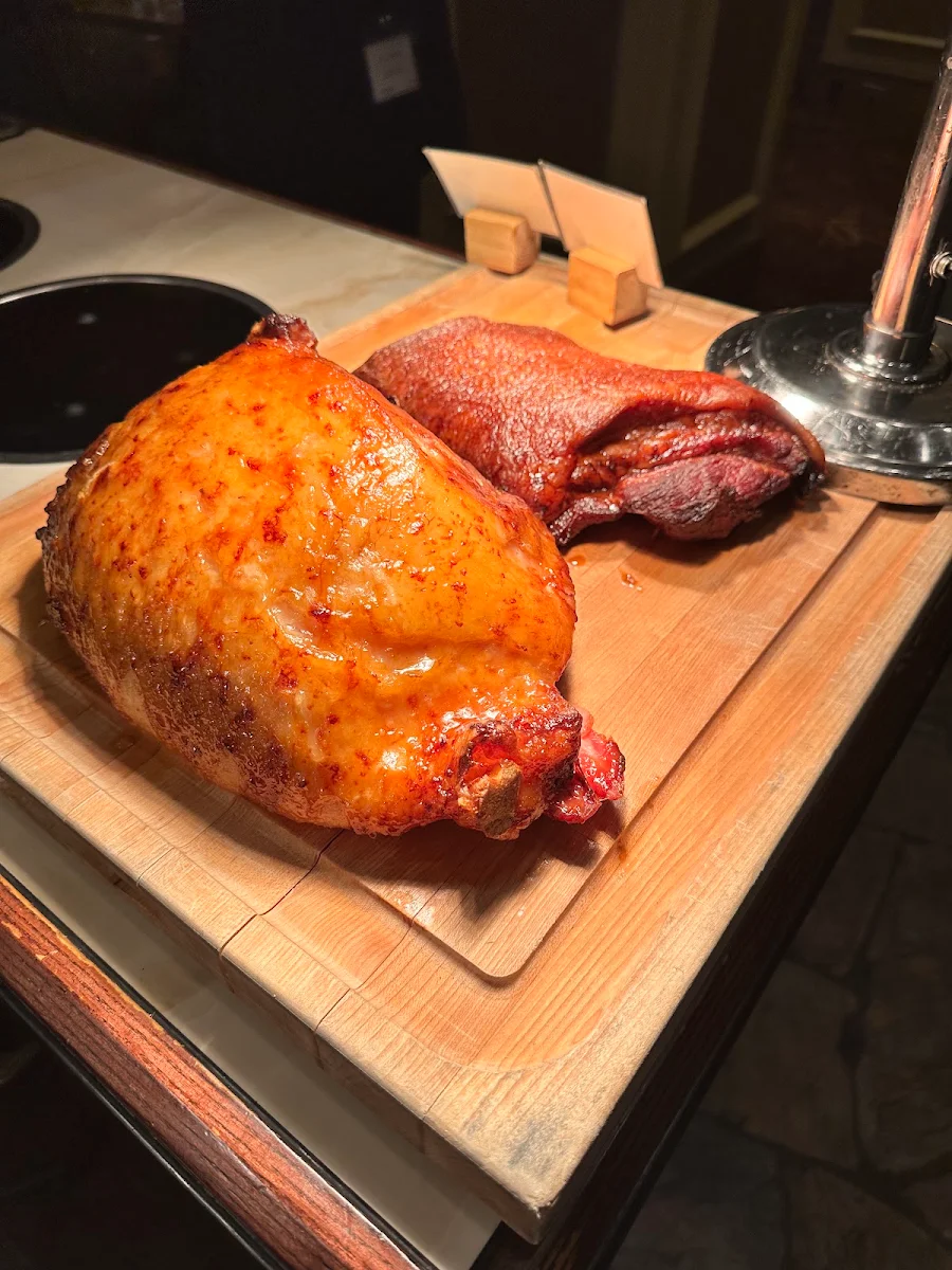 Roasted Pork Belly and Honey Ham, THE WILDFLOWER