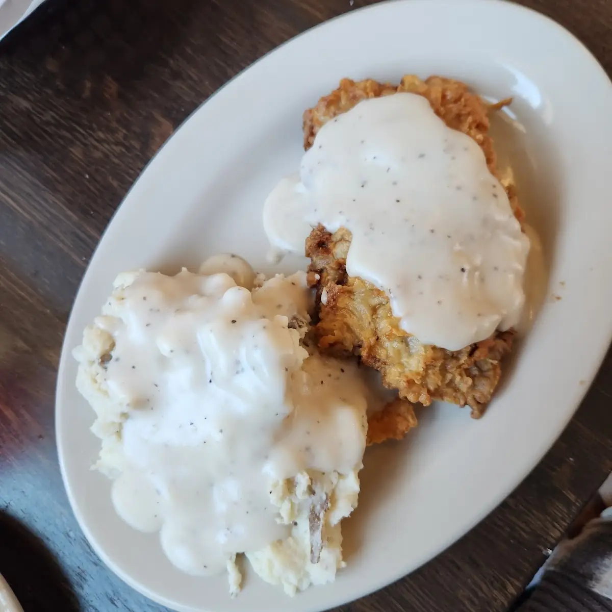 Lunch Chicken Fried Steak