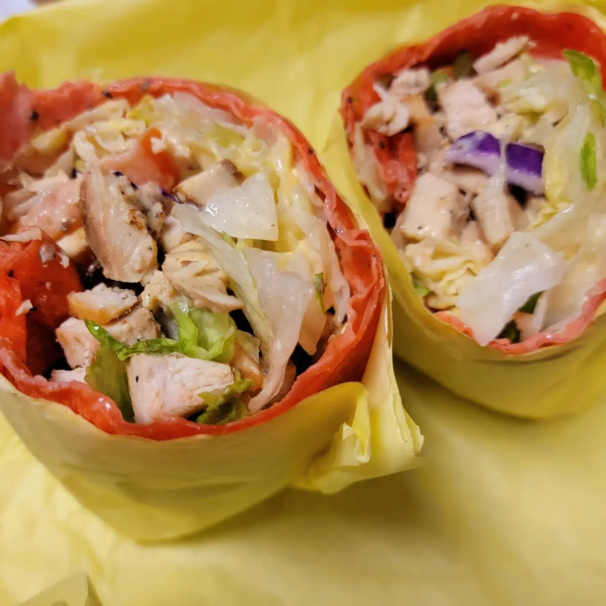 Honey Mustard Chicken Wrap