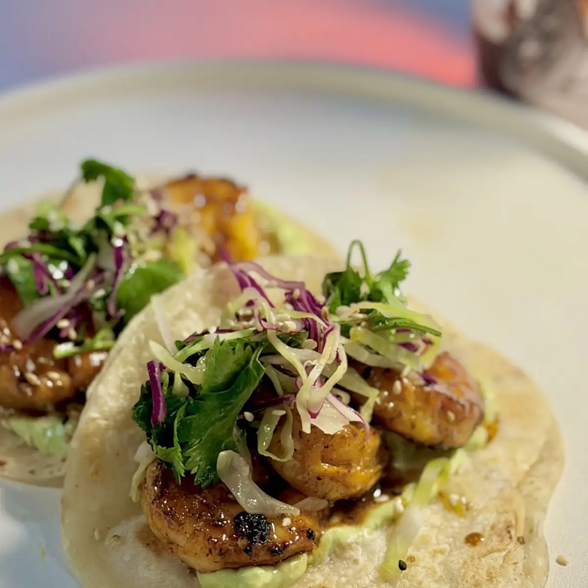 Gochuchang Shrimp Tacos 3