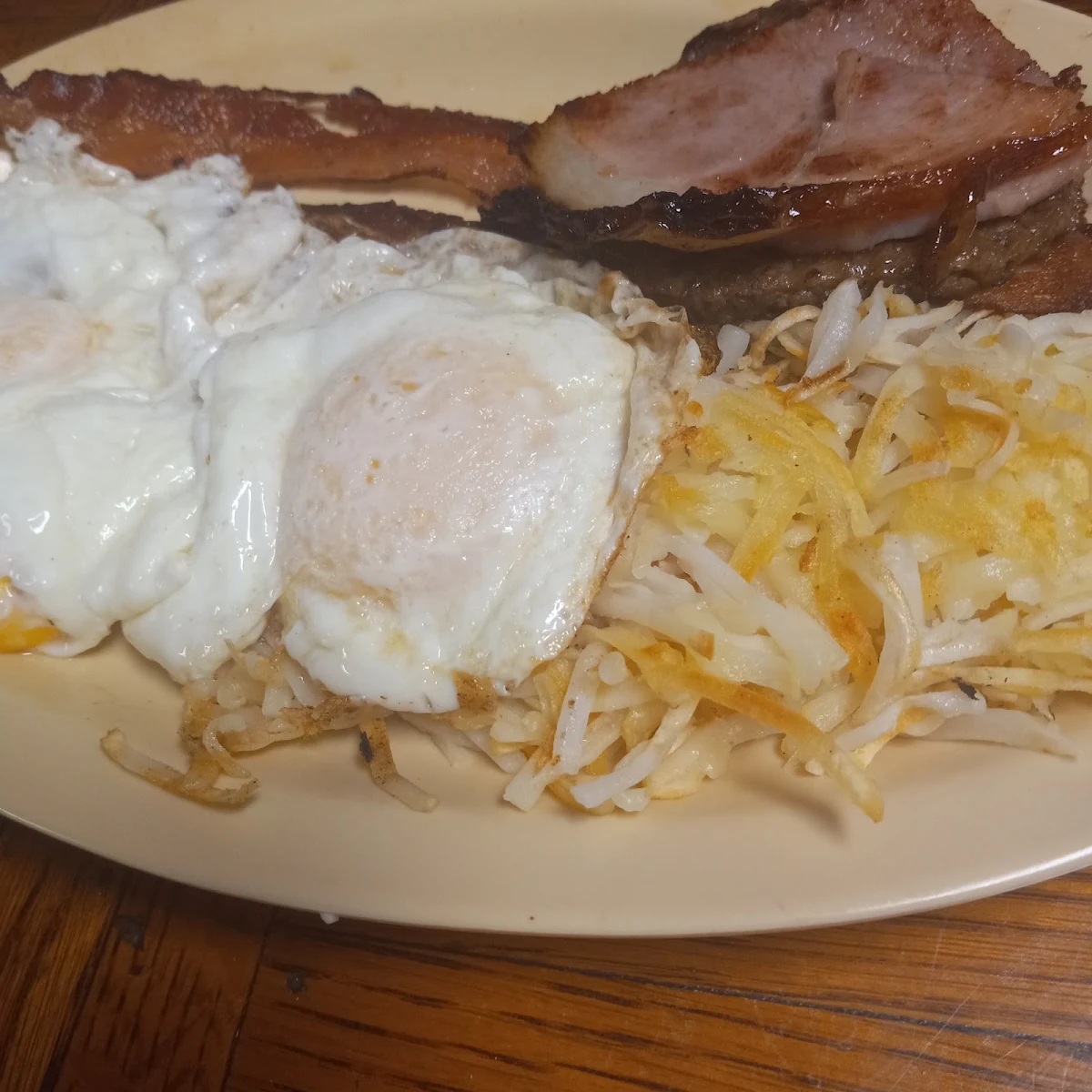 Two Pork Chops & Two Eggs