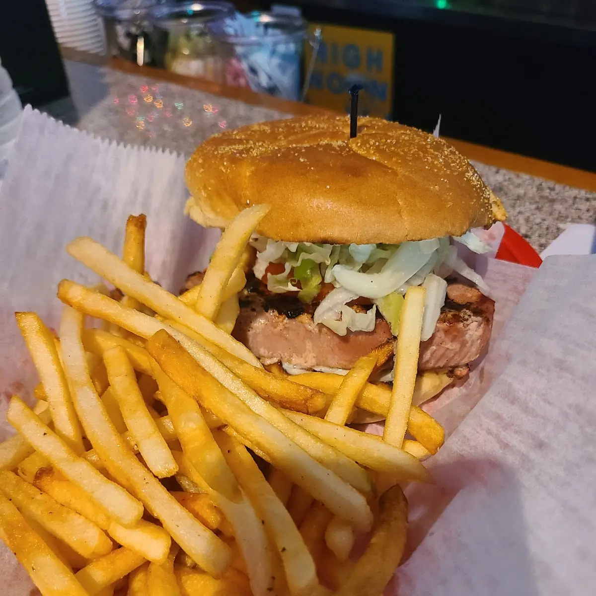 Ahi Tuna Sandwich