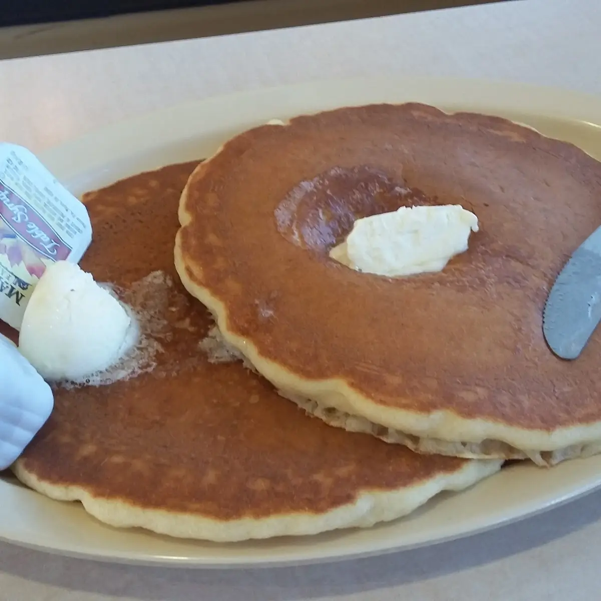 Pancakes and Eggs
