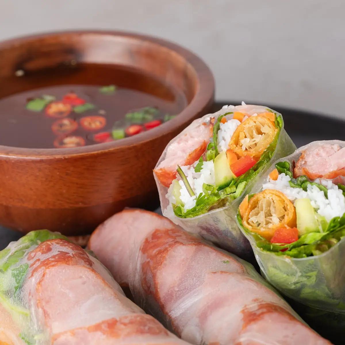 Spring Rolls Build Your Own