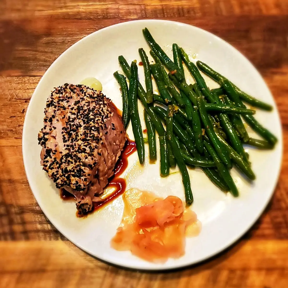 Pan Seared Atlantic Yellowfin Tuna