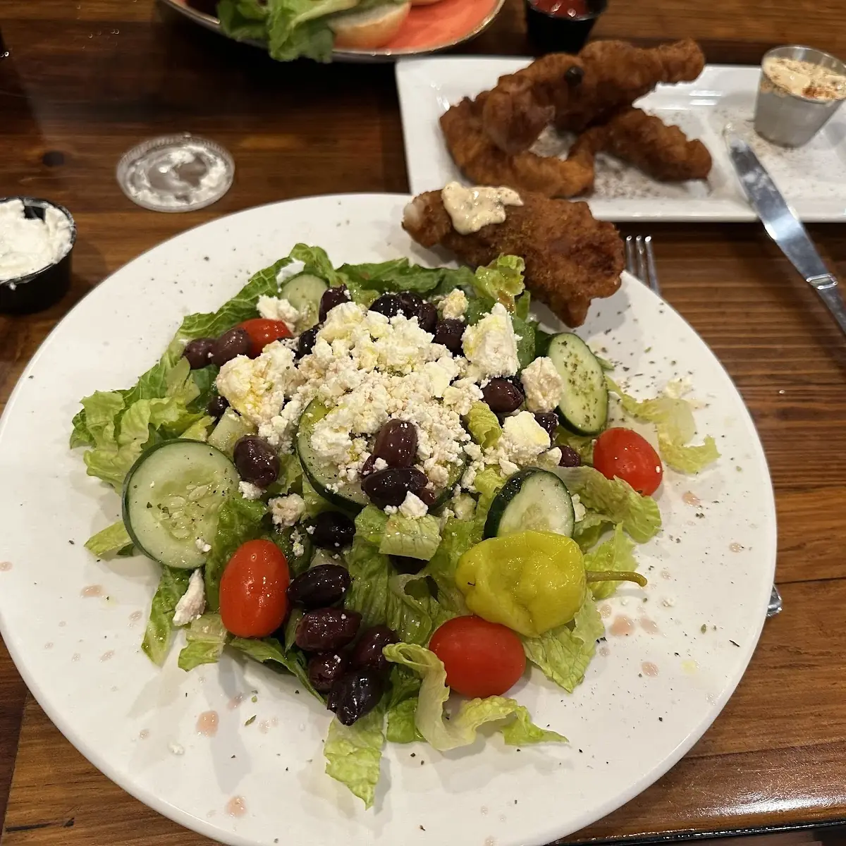 Their Special Greek Salad