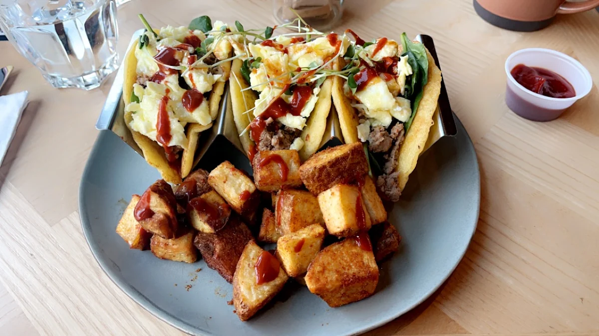 Breakfast Poutine, Monki Breakfast Club & Bistro Greenwich
