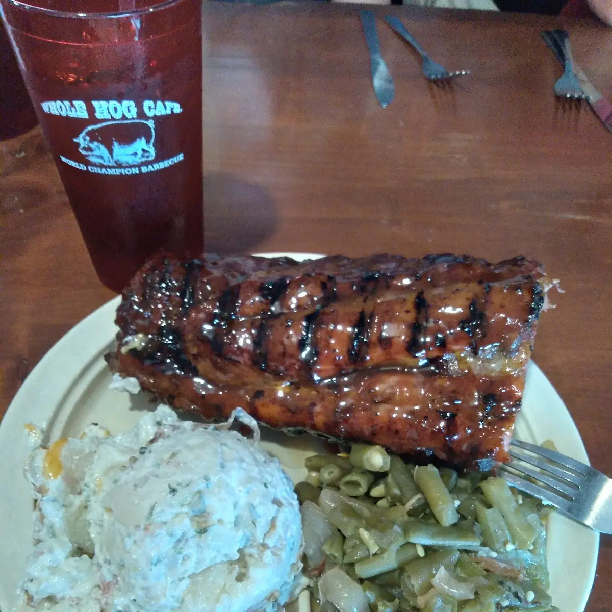 Half Slab Rib Platter