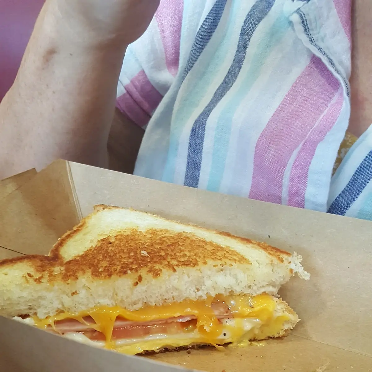 Grilled Ham and Cheese