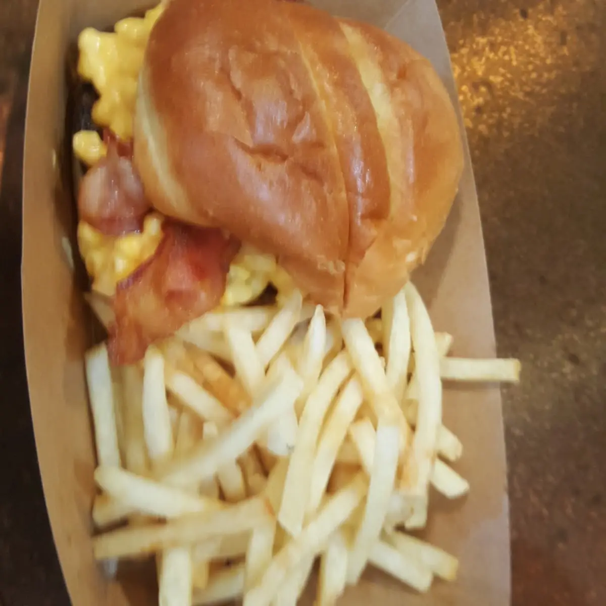 Mac and Cheese Burger