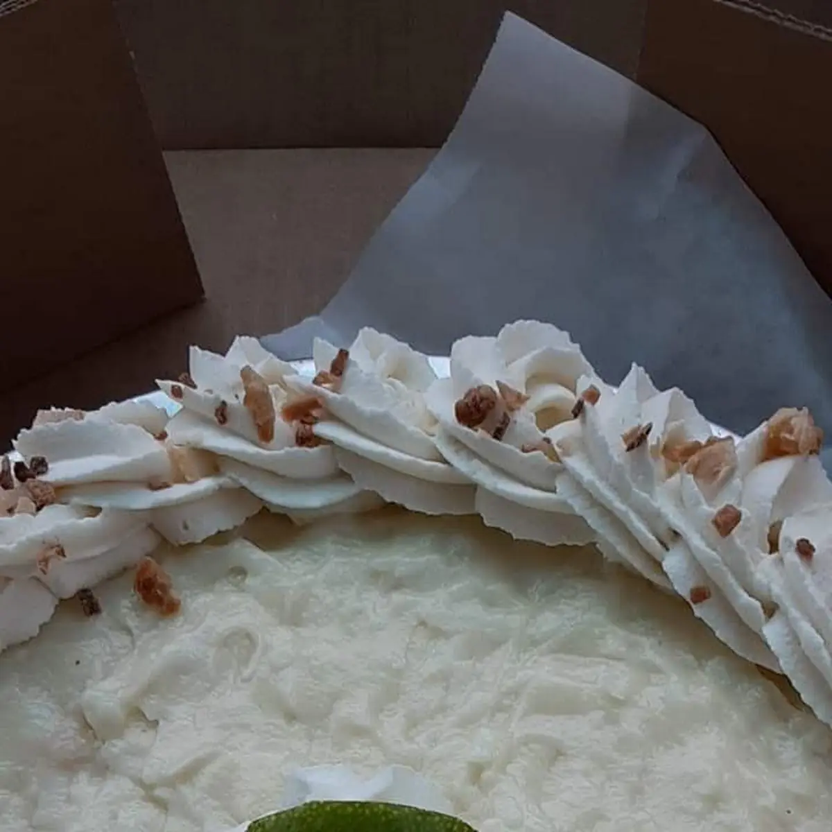 Coconut Key Lime Pie