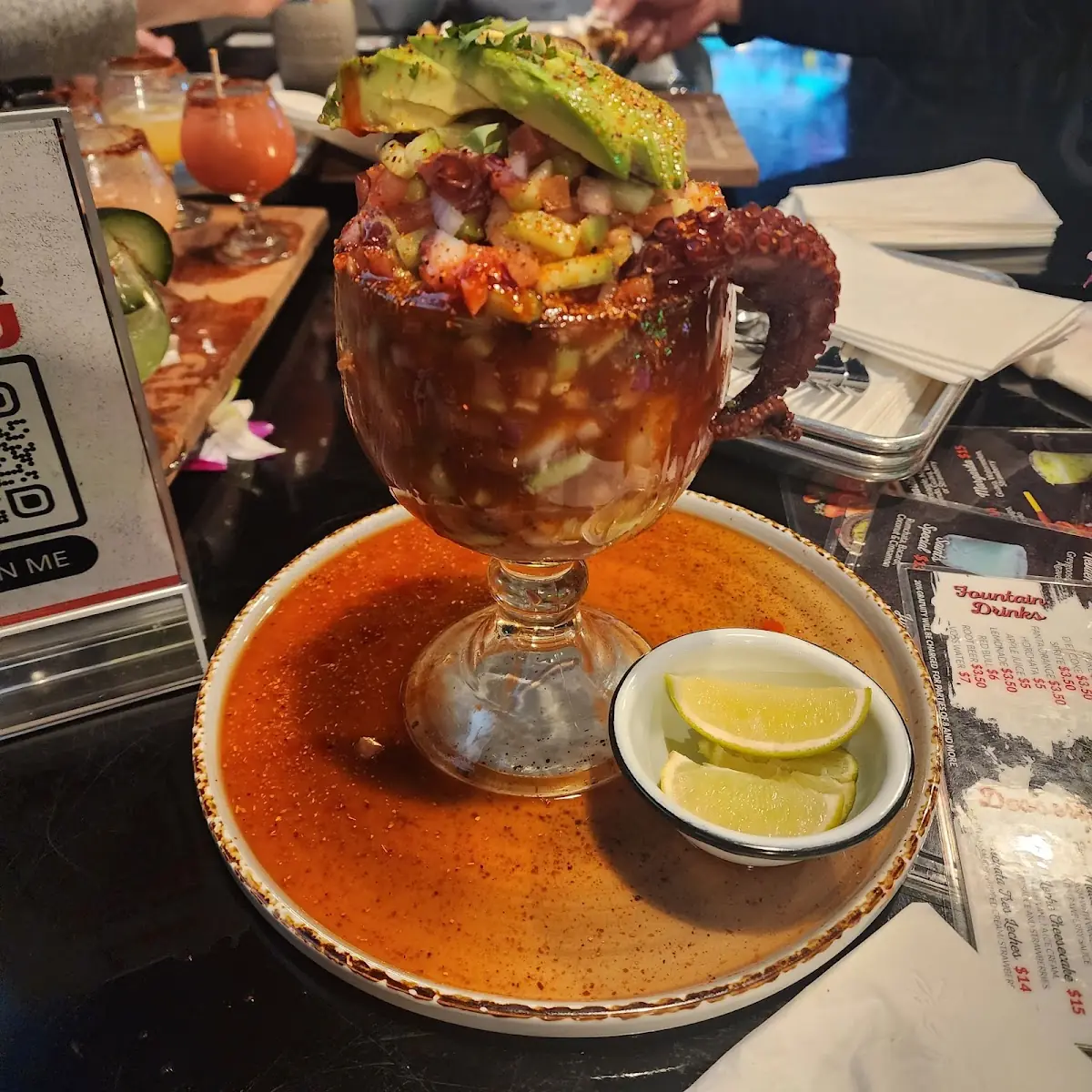 Seafood Molcajete