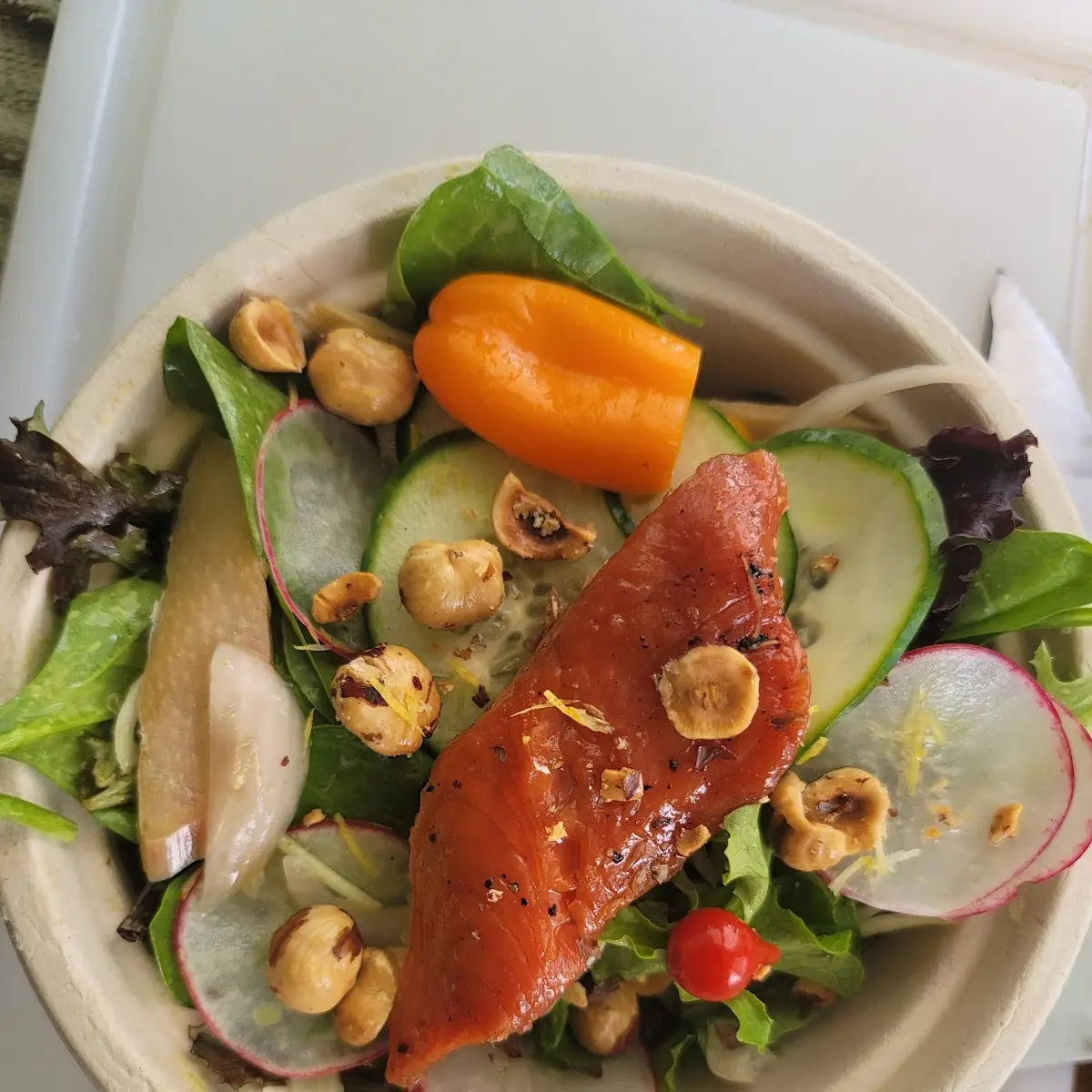 Smoked Salmon Salad Wild Caught Chinook