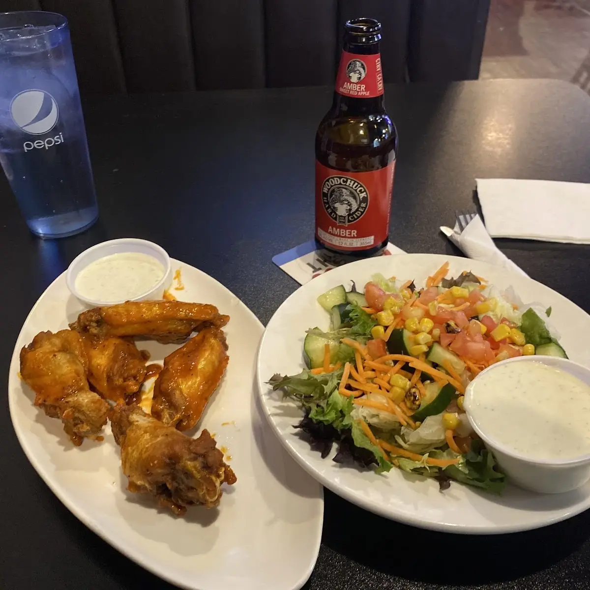 Wings with Buffalo Sauce