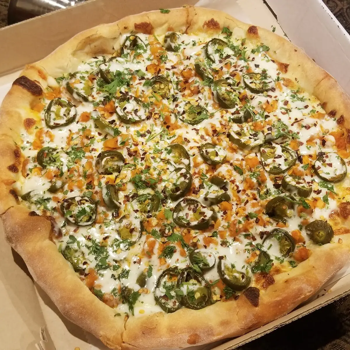Buffalo Chicken Pizza