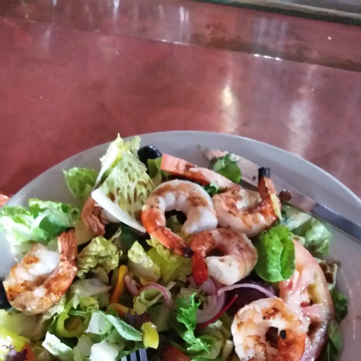 Grilled Shrimp Salad