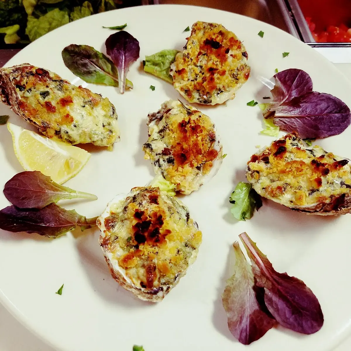Oysters Rockefeller