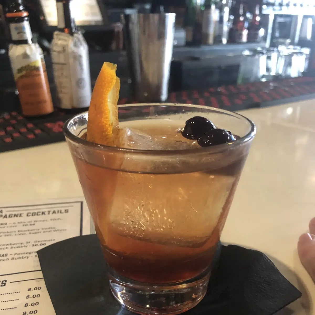 Smoked Peanut Butter Old Fashioned