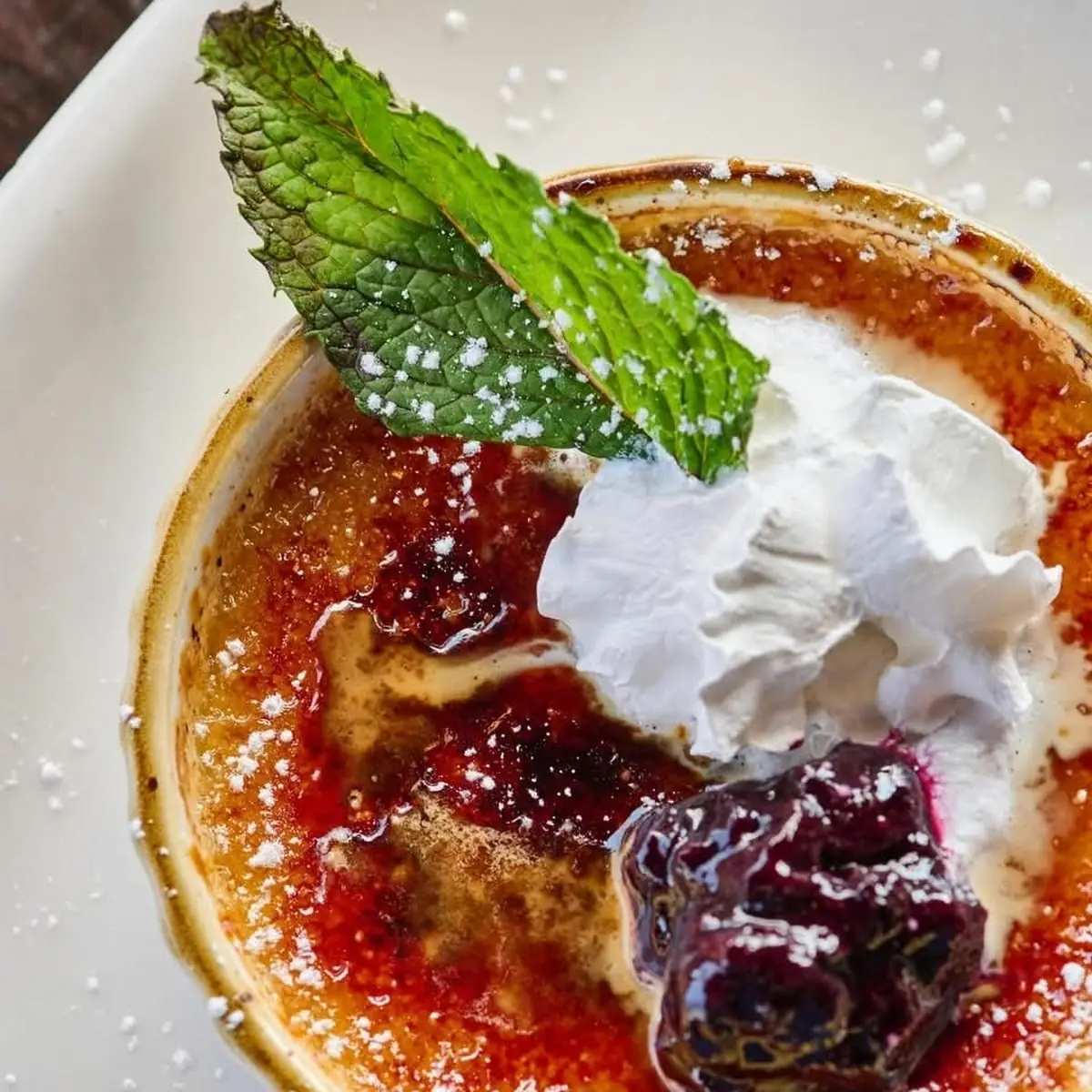 Vanilla Bean Creme Brûlée