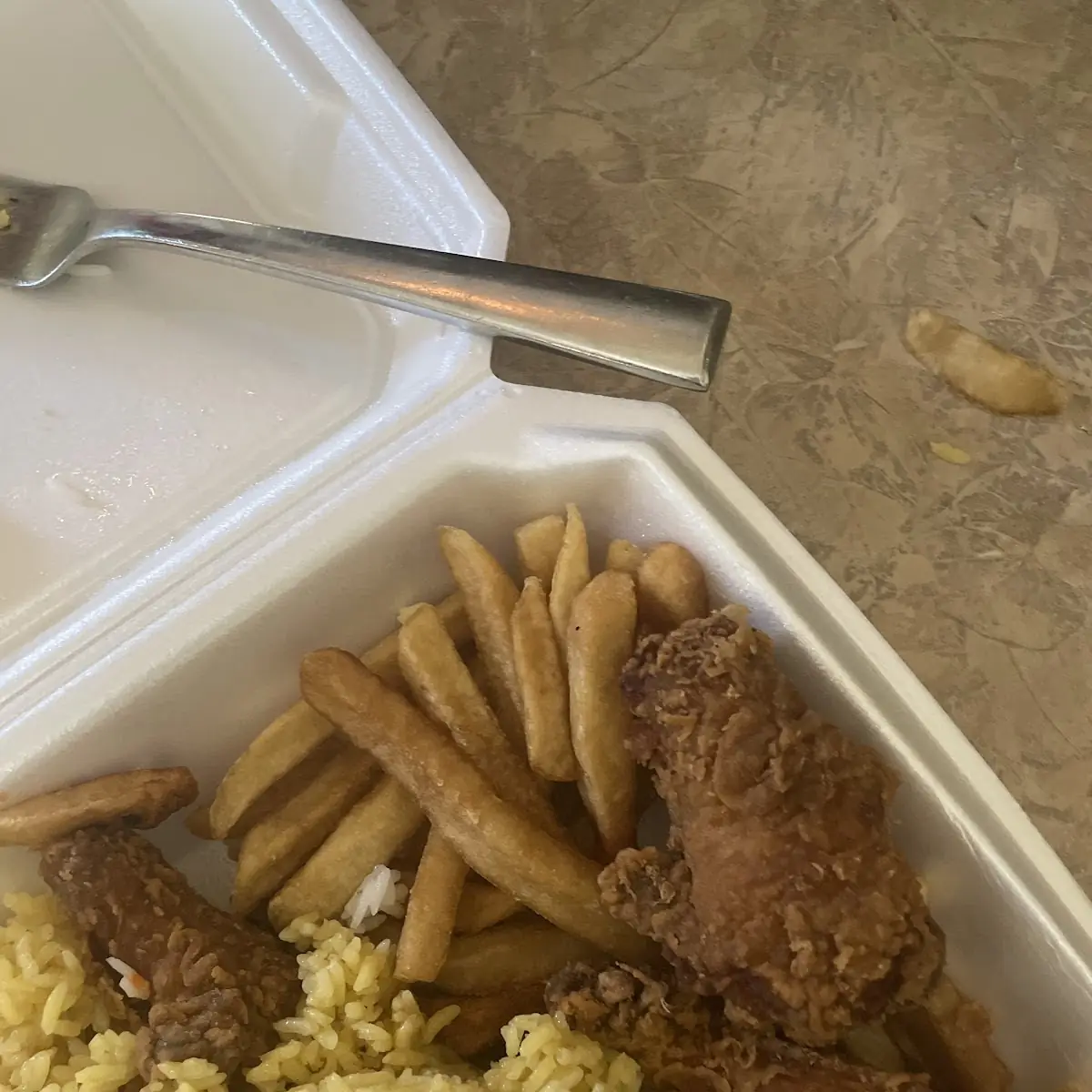 French Fries Fried Rice