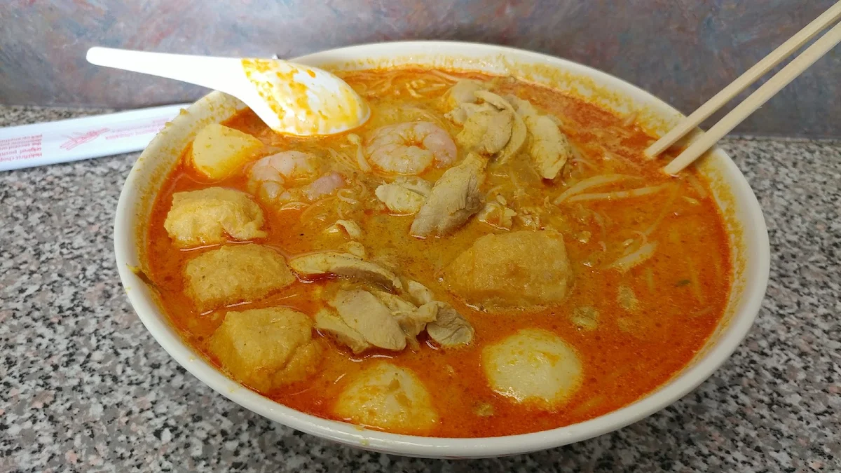 Curry Laksa Noodle Soup