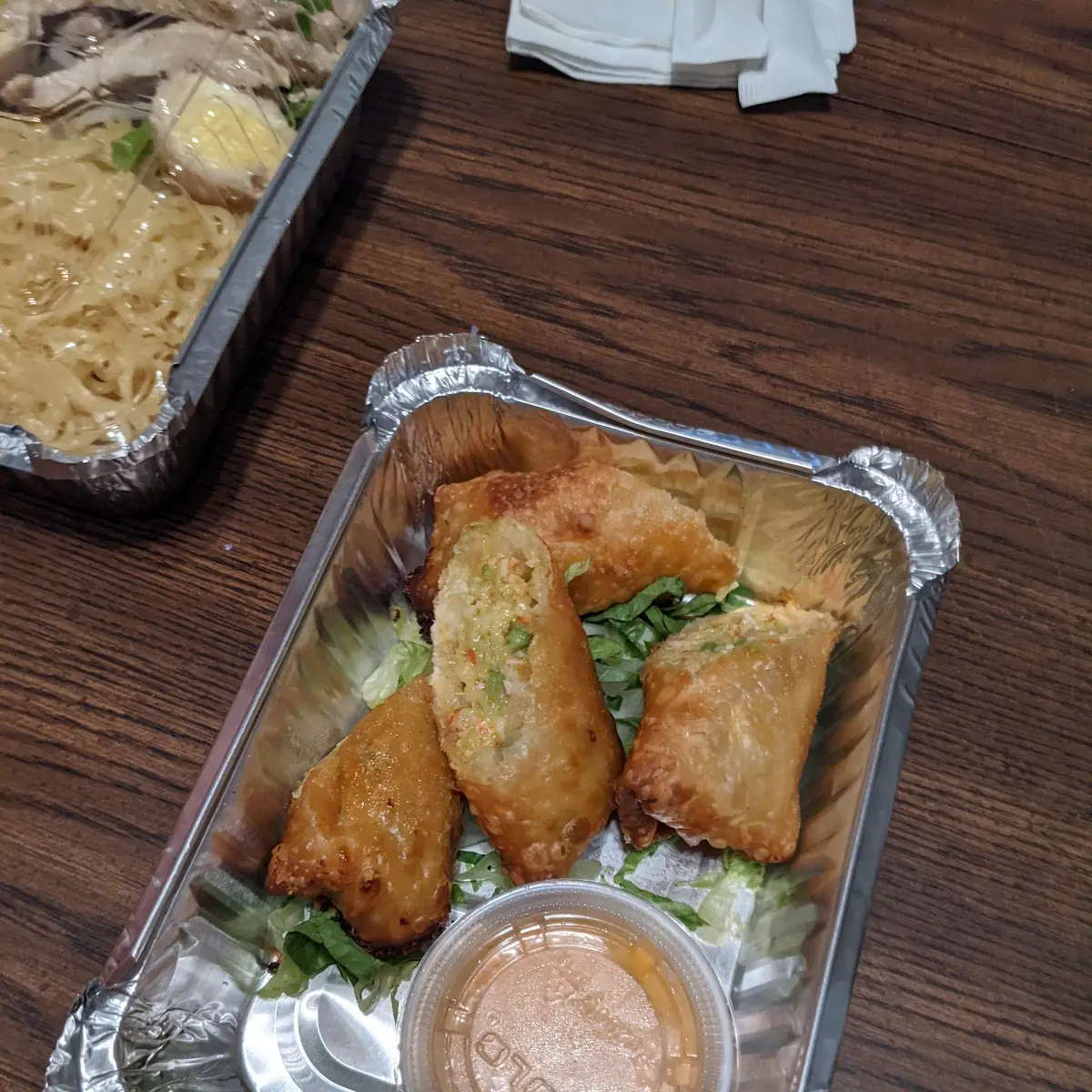Avocado & Crab Egg Roll