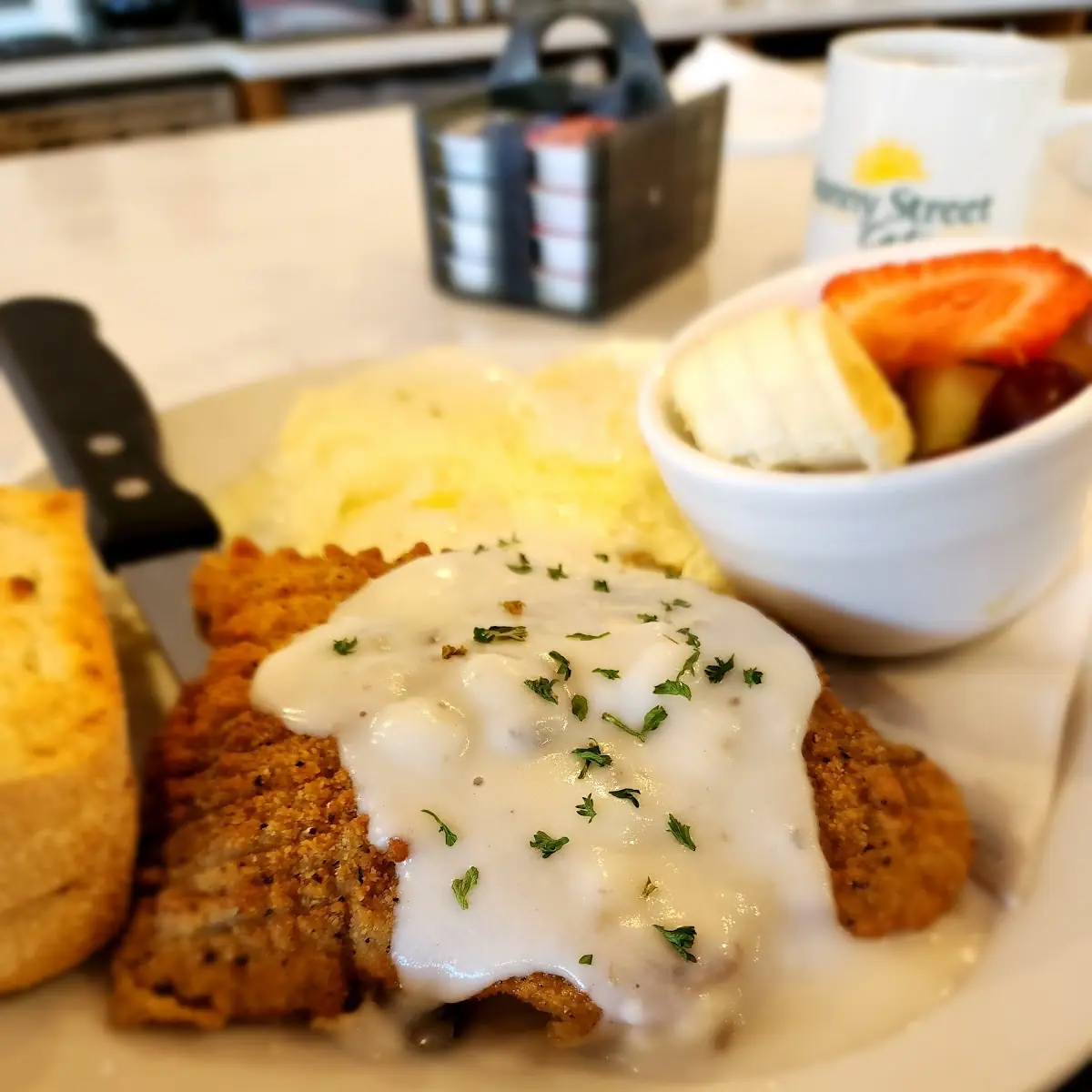 Chicken Fried Steak & Eggs
