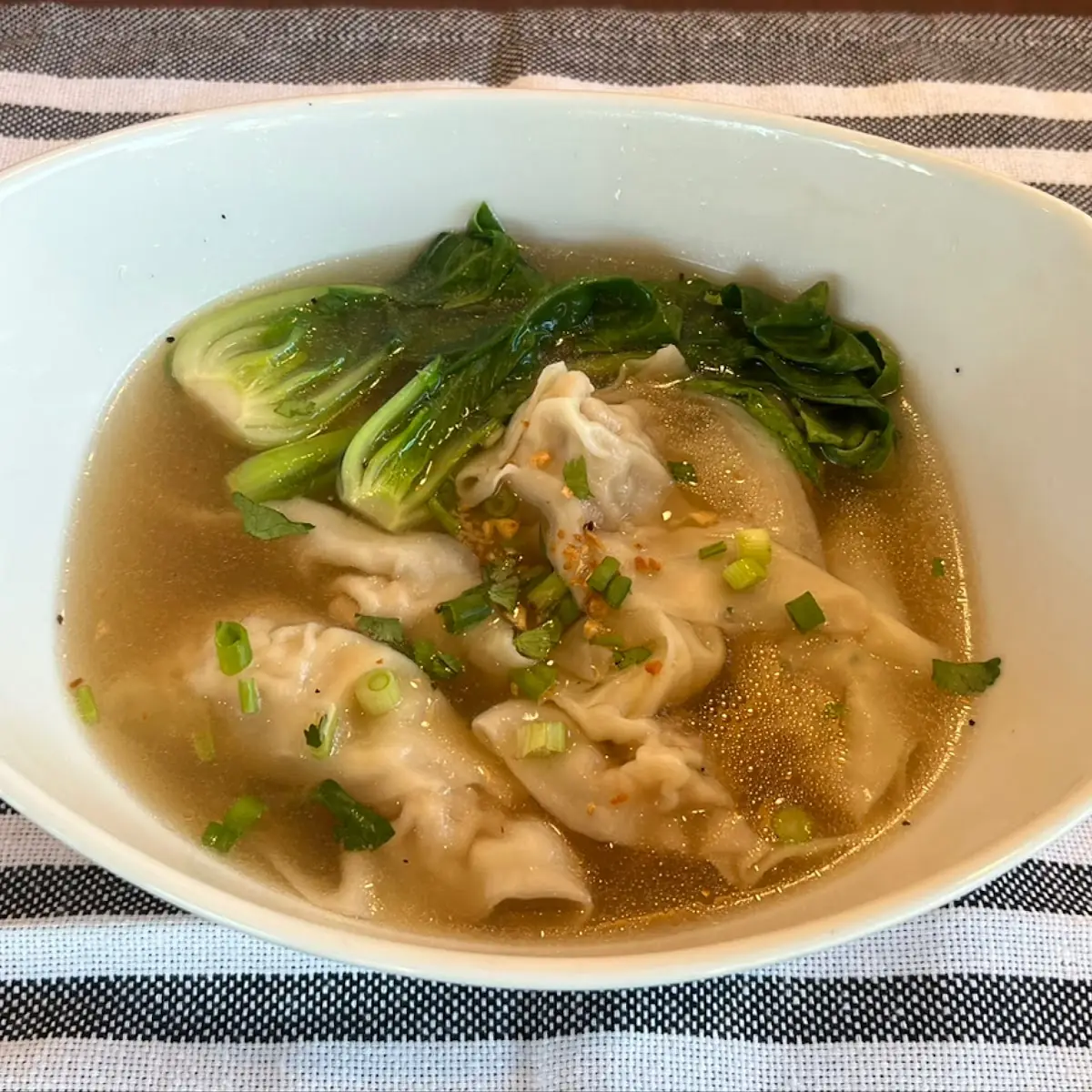 TOM KHA DUMPLING SOUP