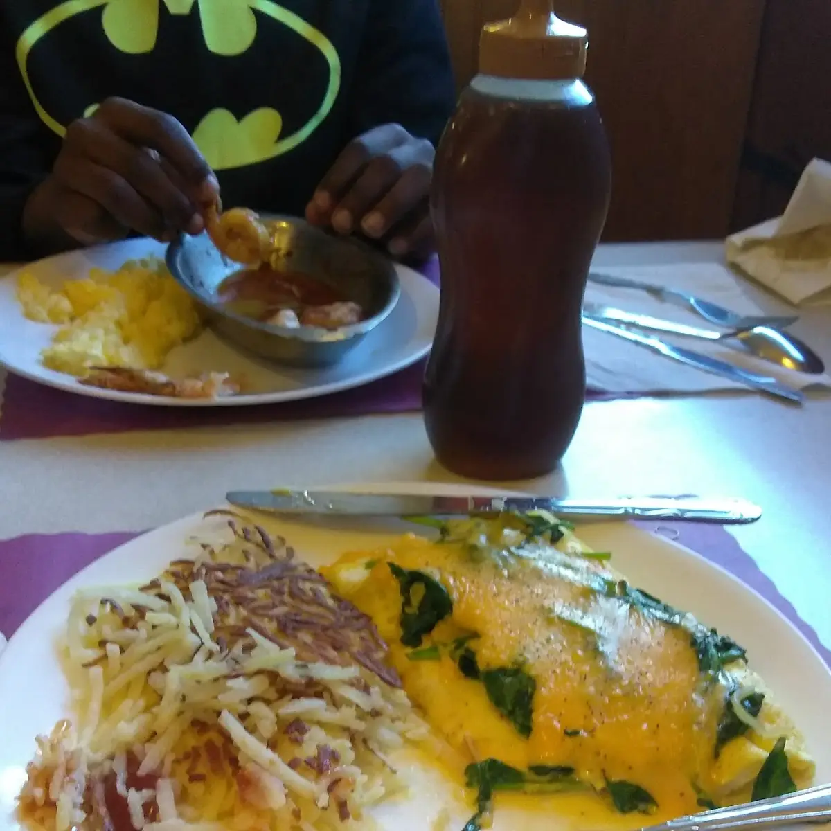 Steak-N- Cheese Omelette