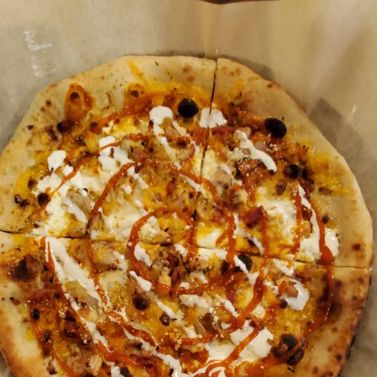 Buffalo Chicken Pizza