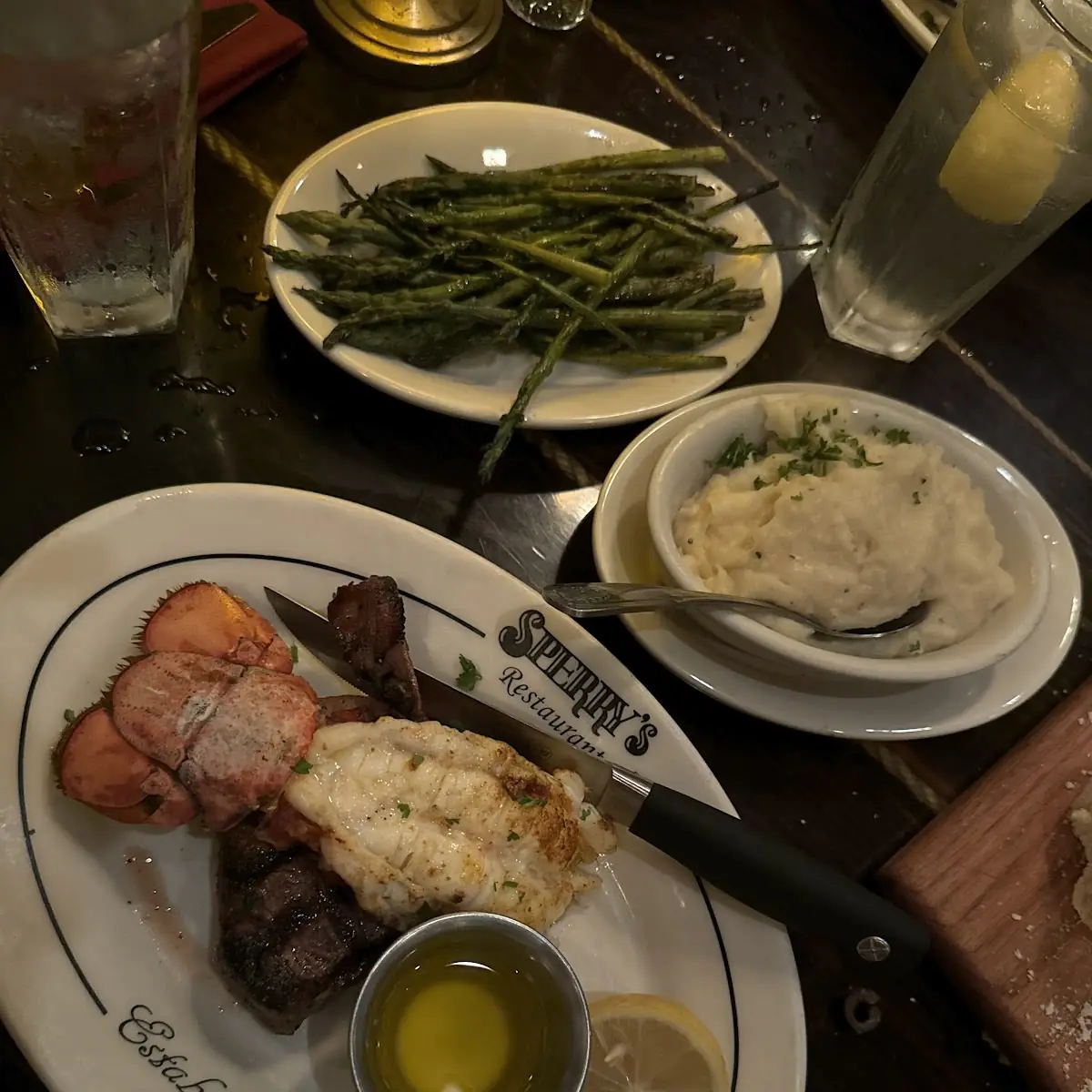 Steak and Lobster Tail