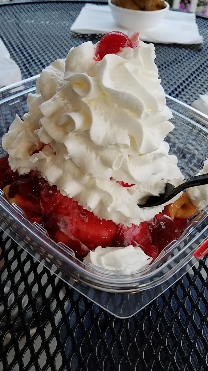 Strawberry Shortcake Sundae