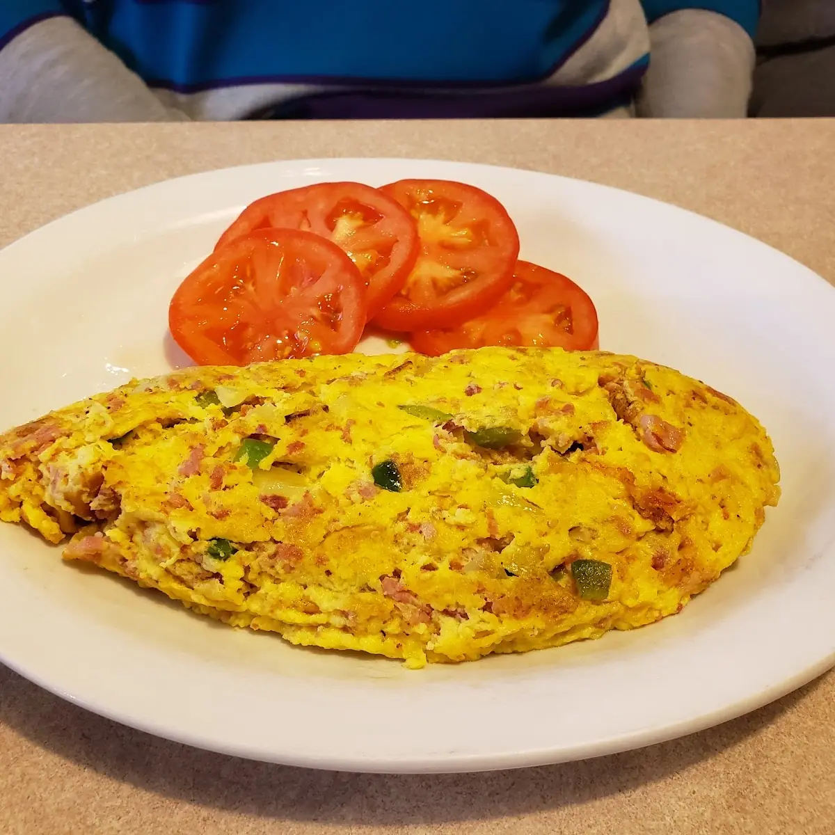 Corned Beef Omelette