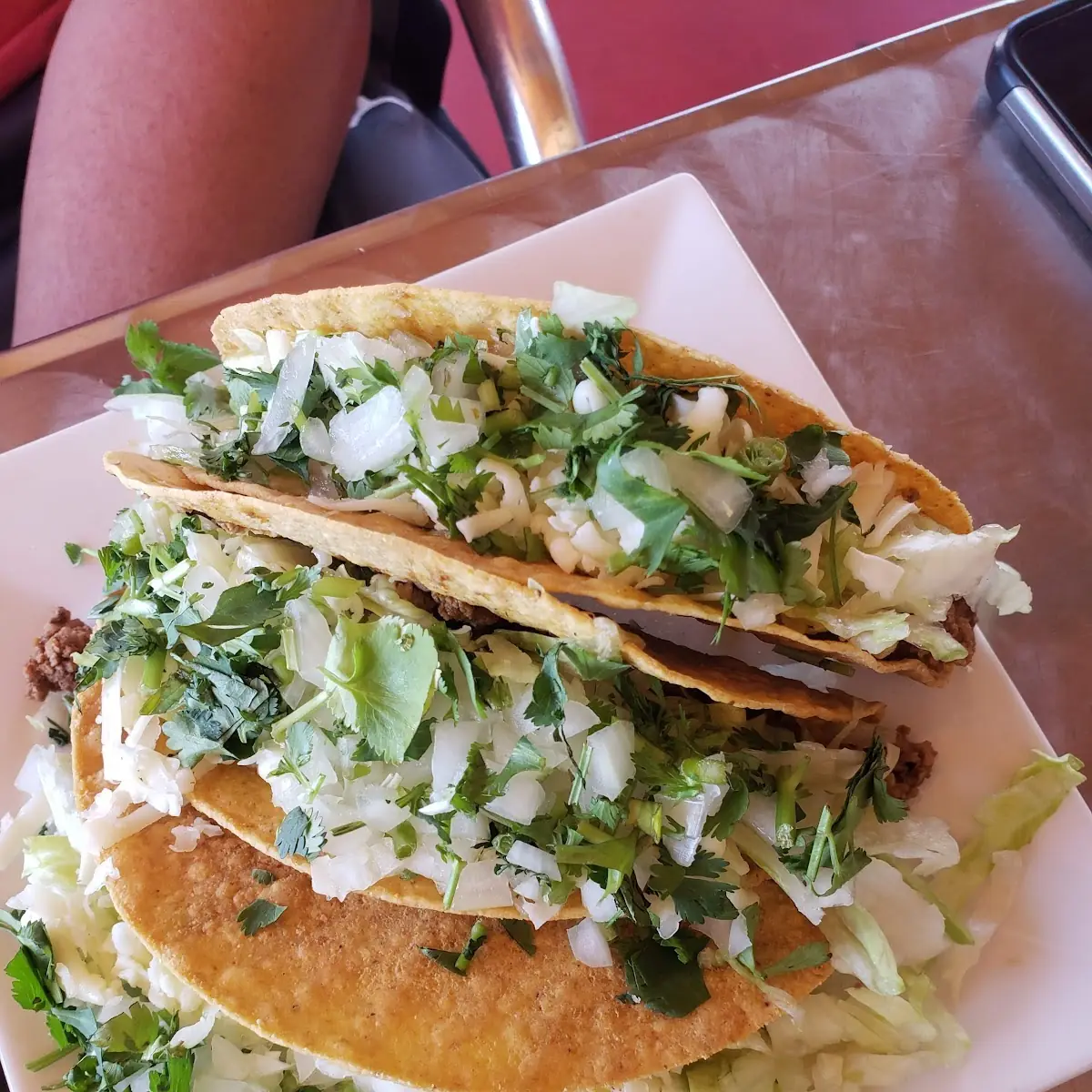 Hard Shell Tacos De Carne Asada