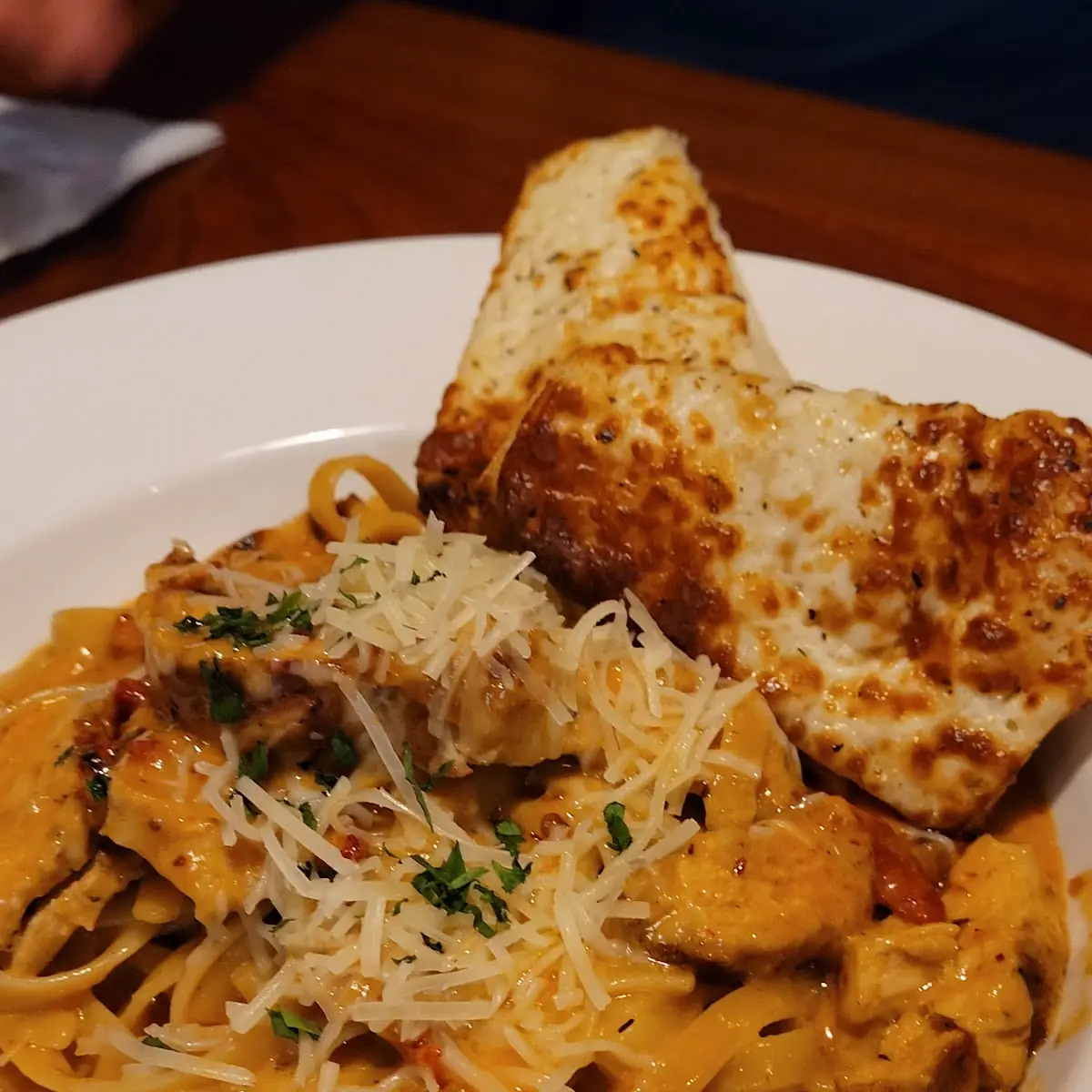 Spicy Chicken Fettuccine
