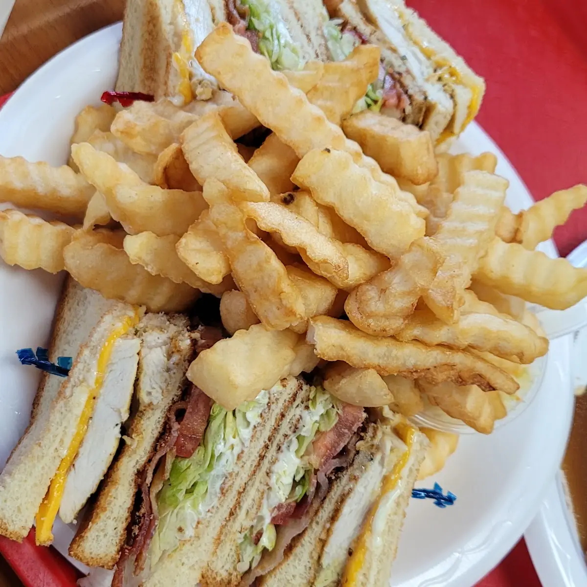Club Sandwich Plate
