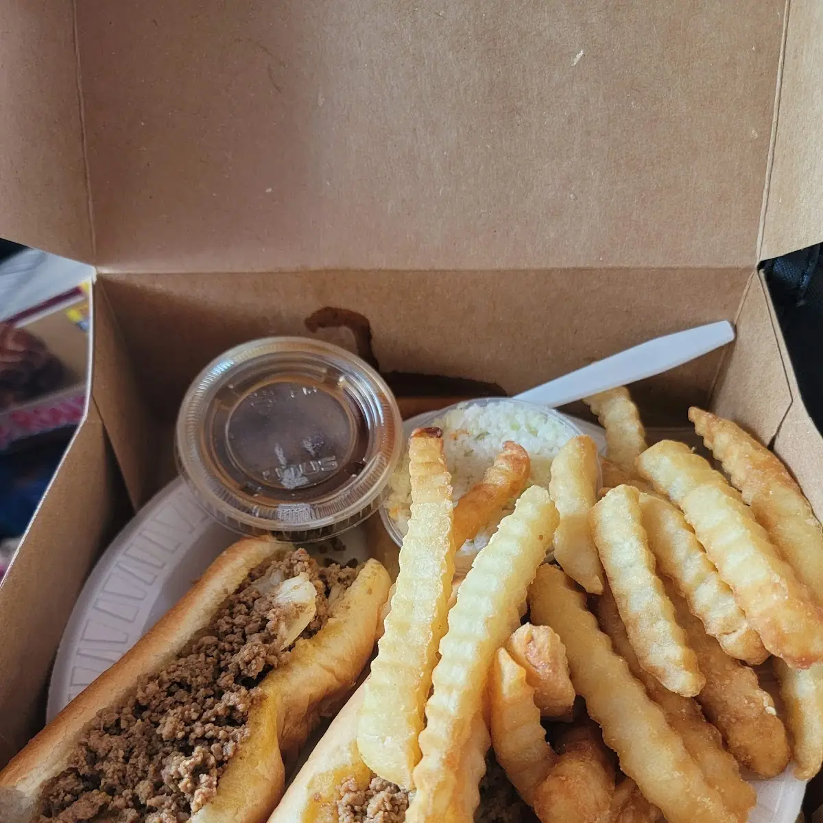 Two Hot Dog Plate
