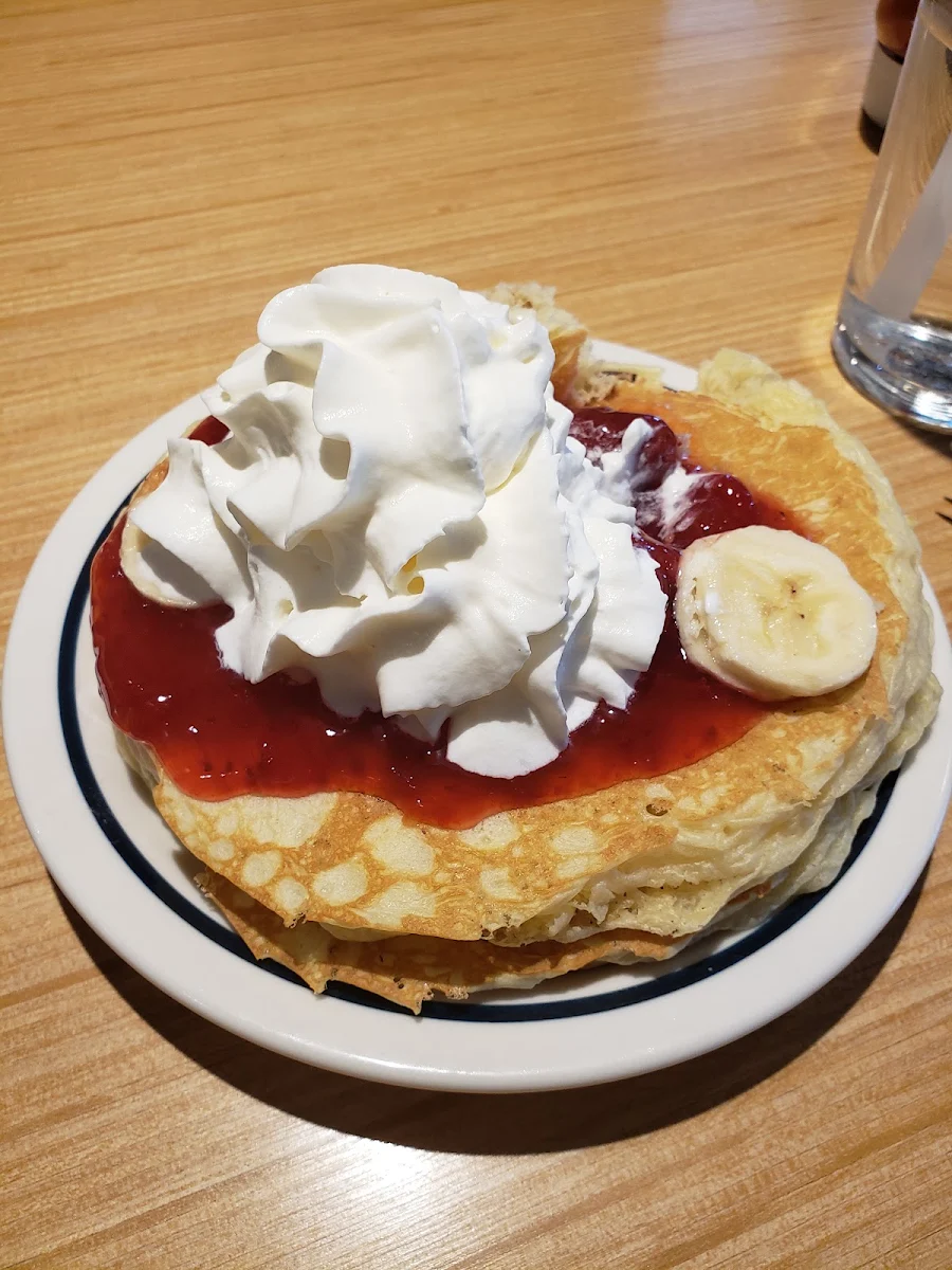 Strawberry Banana Pancakes, IHOP