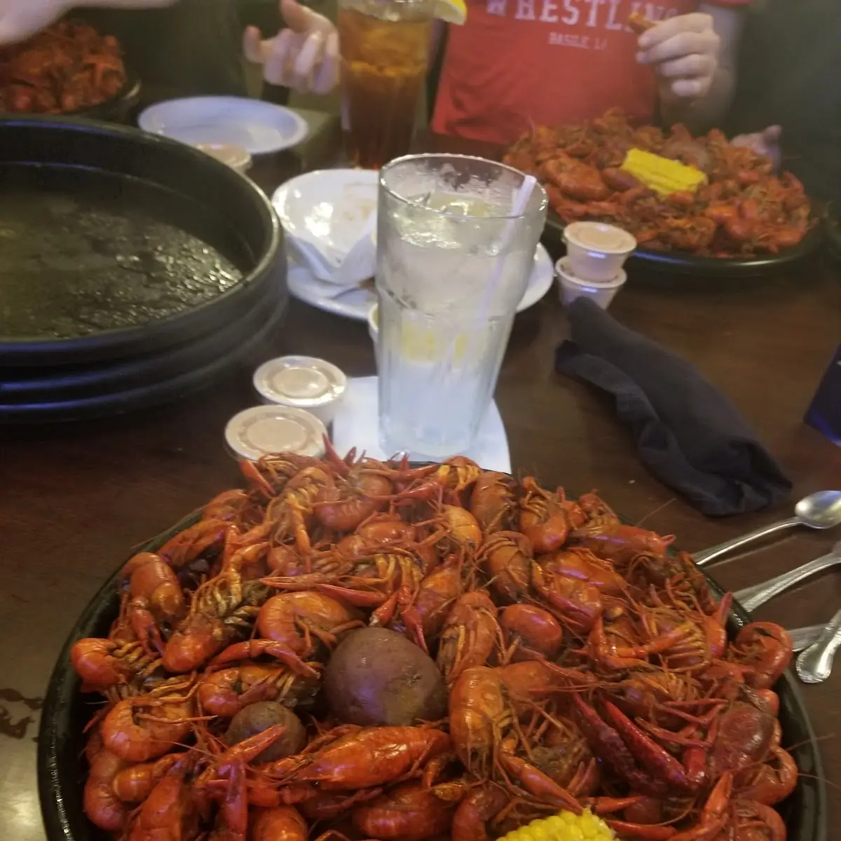 Boiled Crawfish with Corn and Potatoes