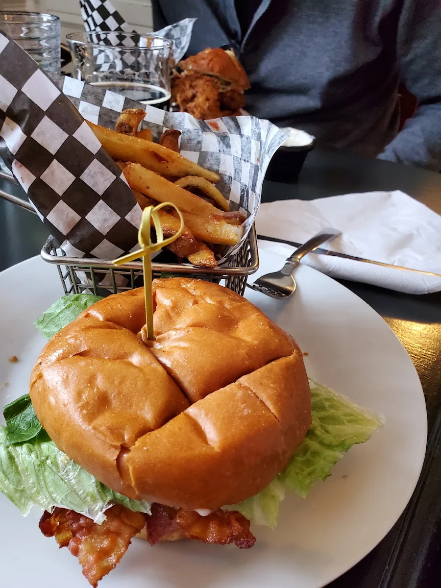 War Burger and Fries