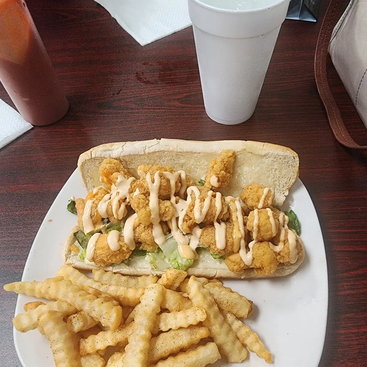 Golden Fried Shrimp Sub