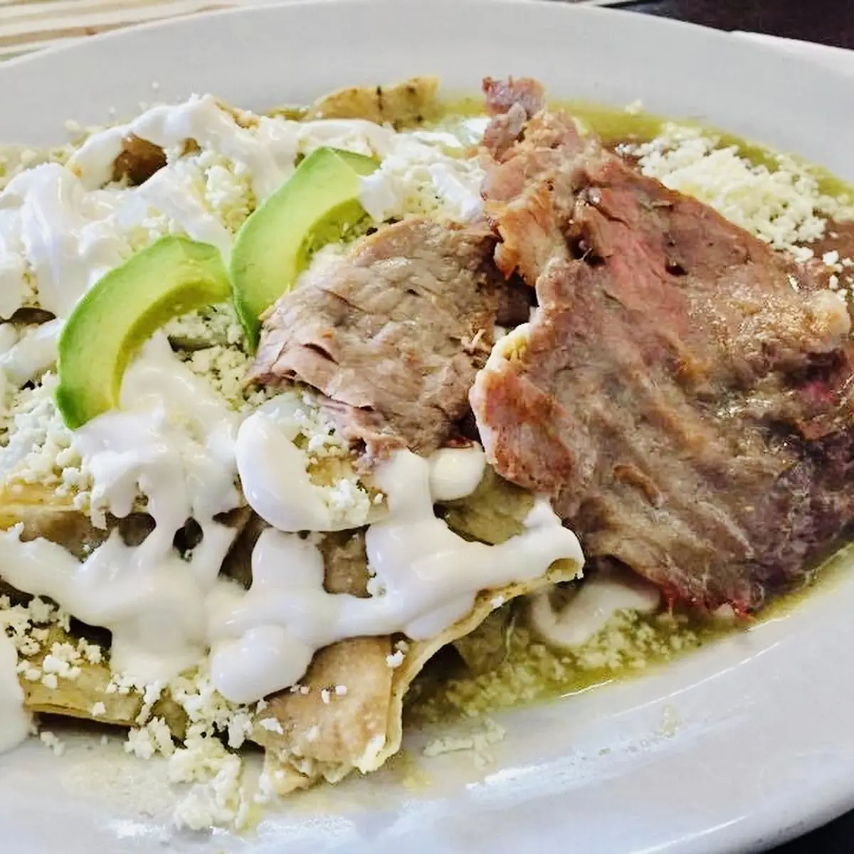 Chilaquiles Verdes