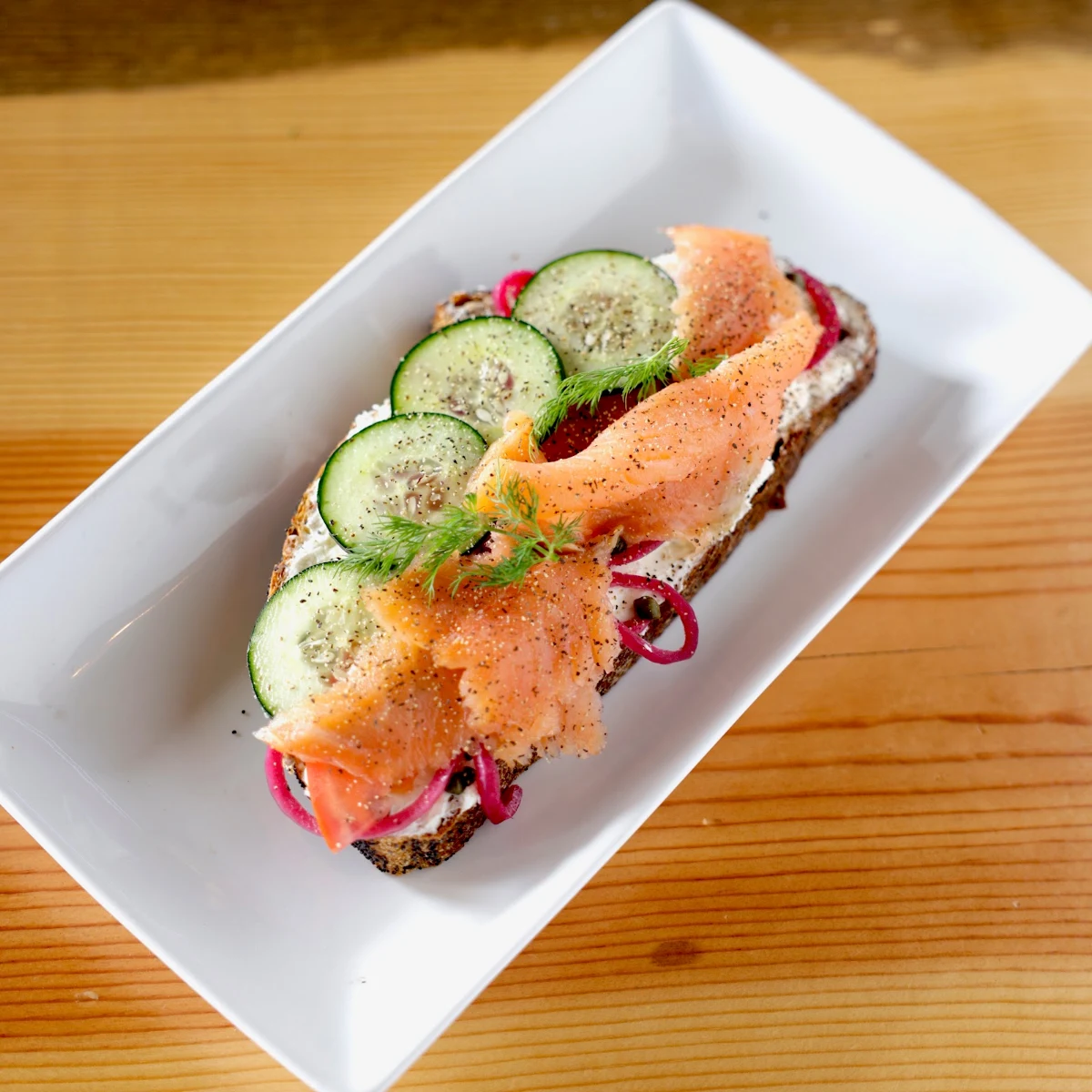 Open Face Lox