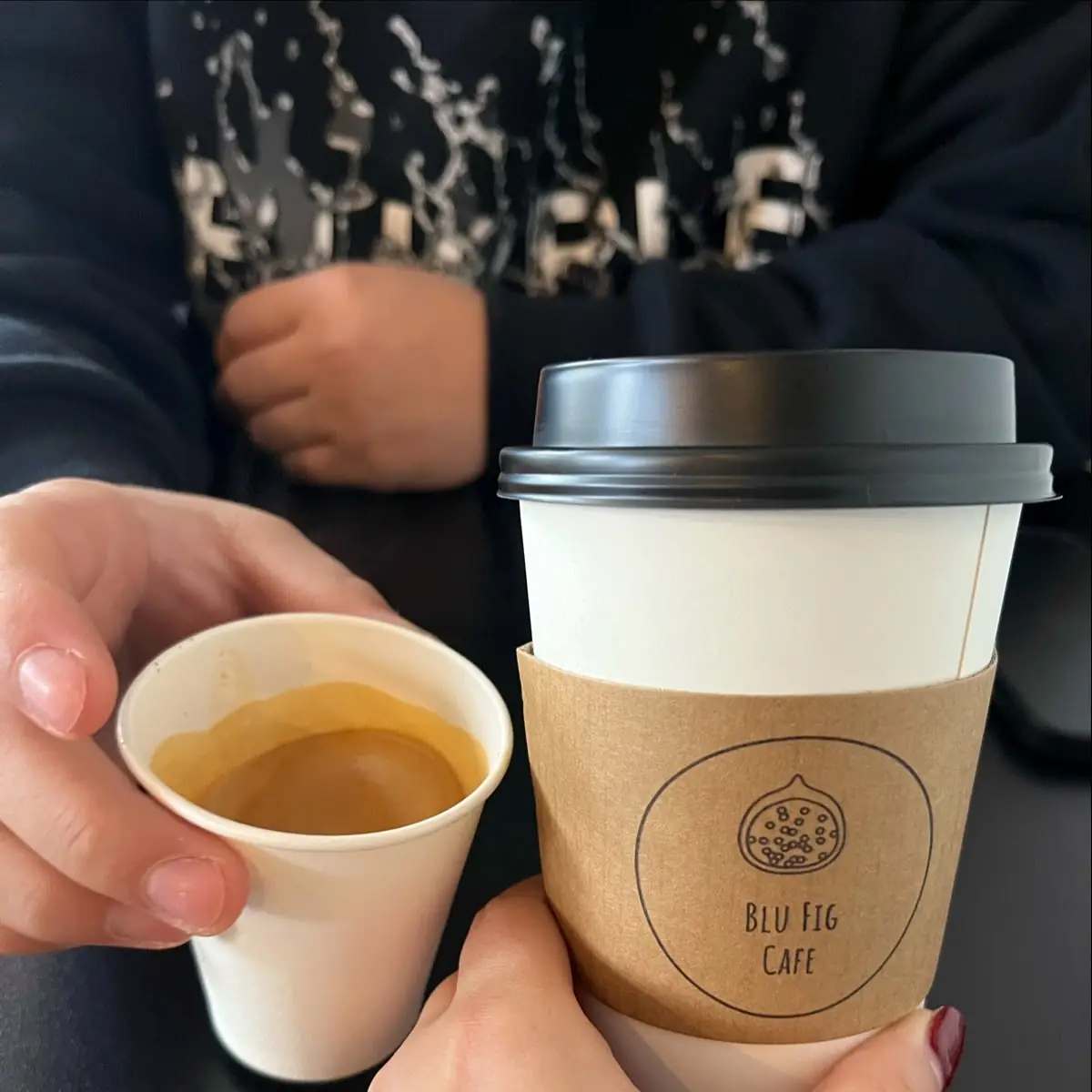Latte & Double Shot Espresso