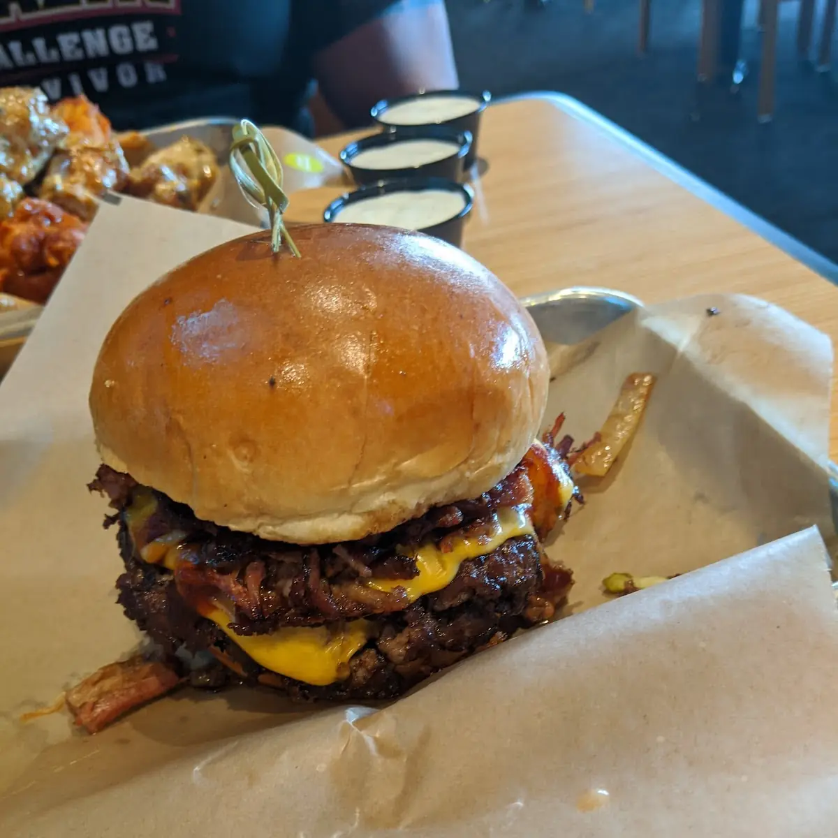 Smoked Brisket Burger