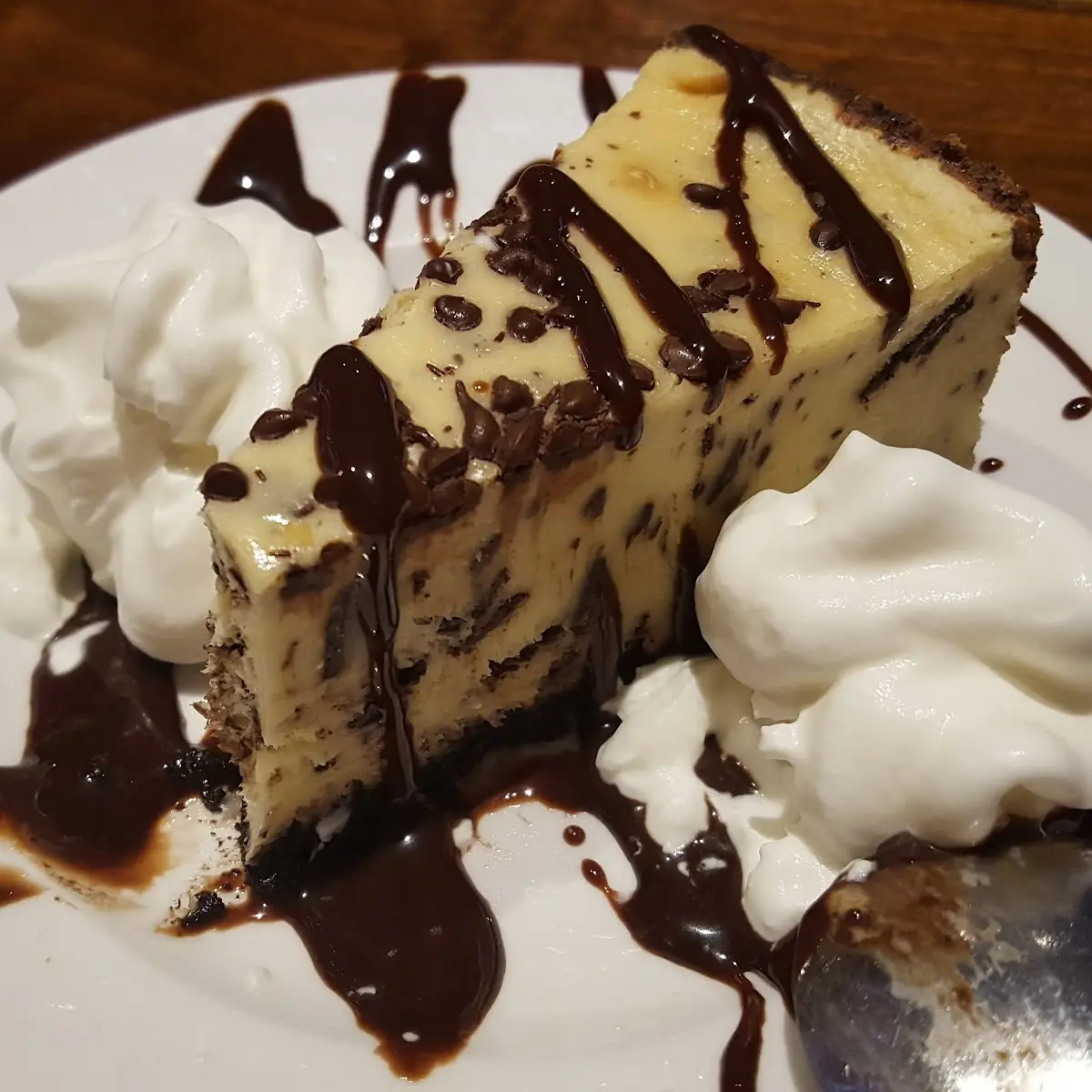 Choc Chip Cheese Cake