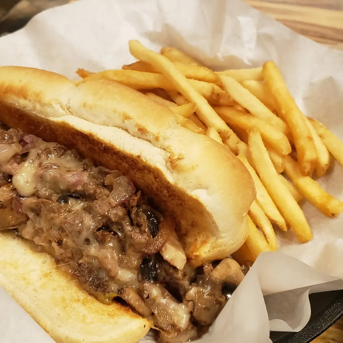 Philly Cheesesteak Sandwich Combo