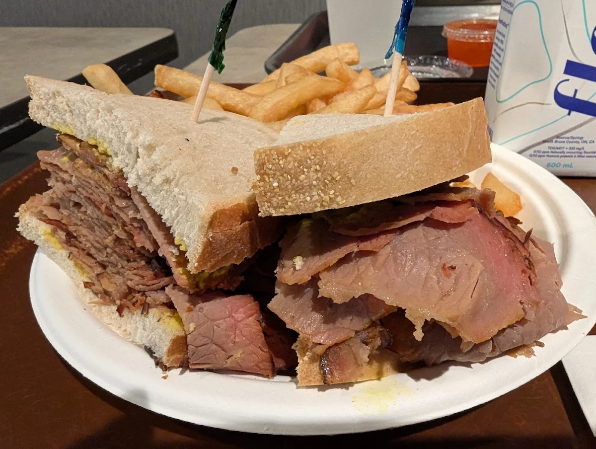Hot Roast Beef Sandwich
